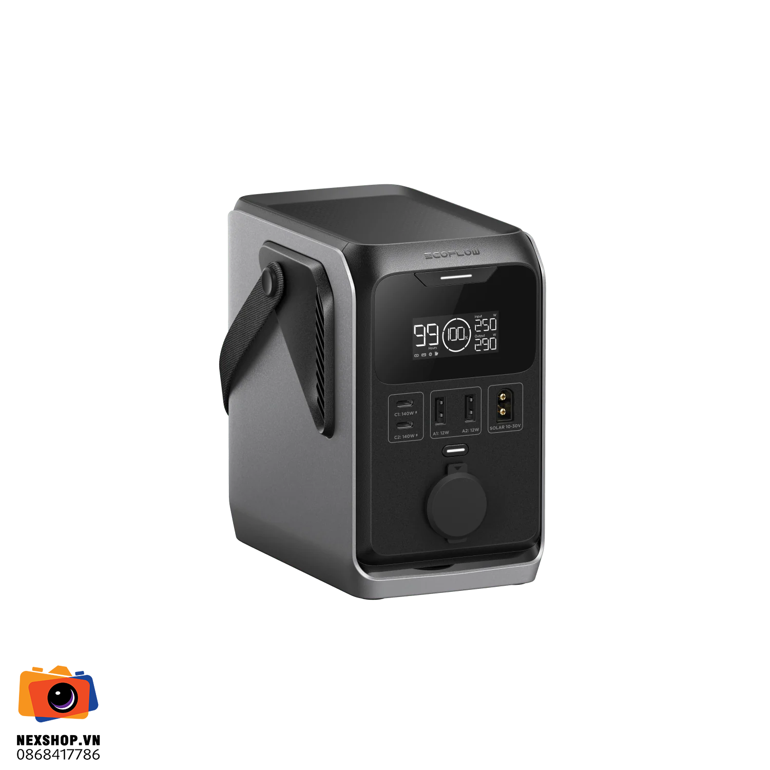 Trạm điện di động EcoFlow Trail 300 DC | 288Wh 300W | Hàng chính hãng