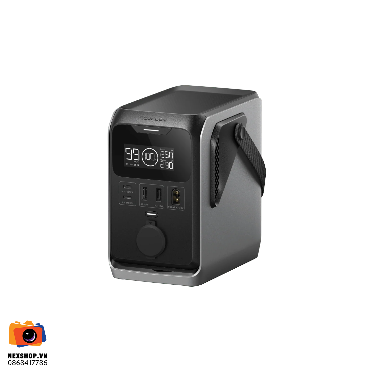 Trạm điện di động EcoFlow Trail 300 DC | 288Wh 300W | Hàng chính hãng