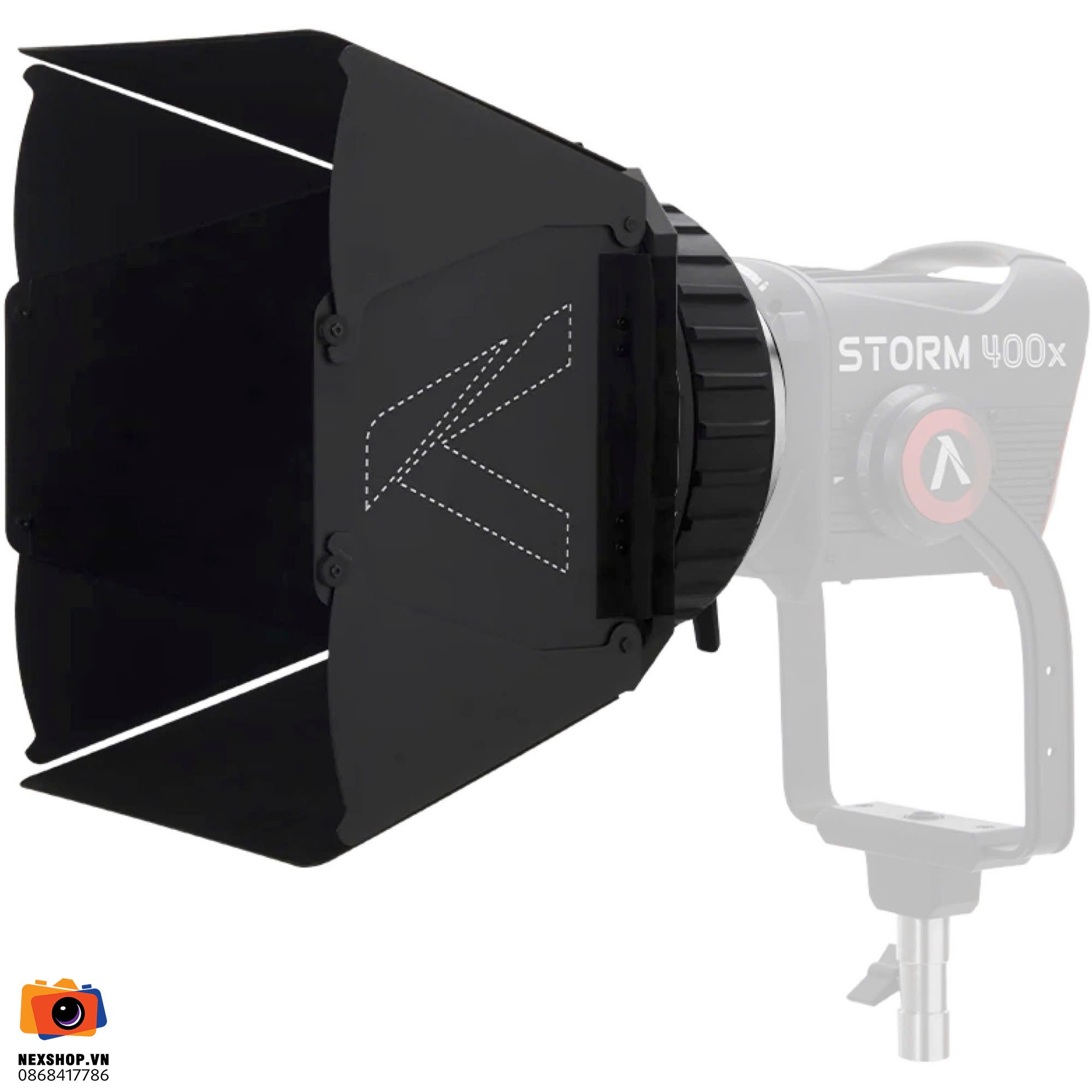 Aputure CF7 Fresnel & Barndoors Kit | Chính Hãng