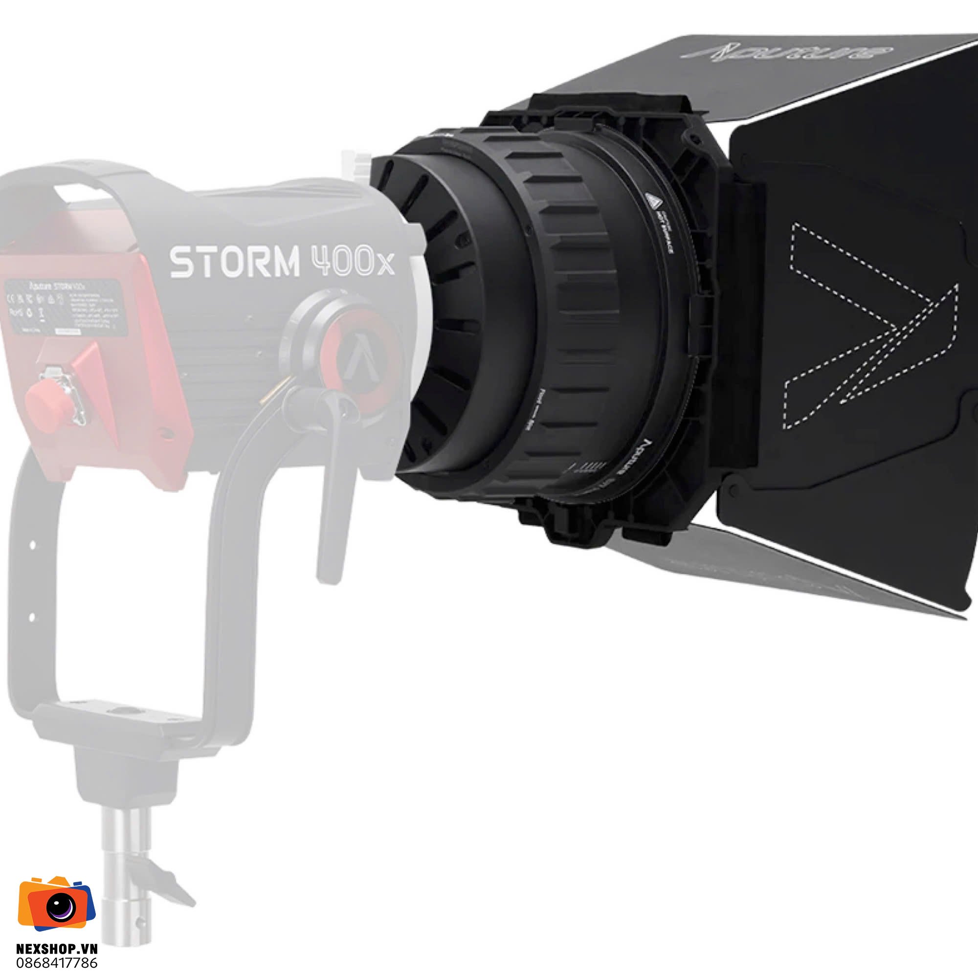 Aputure CF7 Fresnel & Barndoors Kit | Chính Hãng