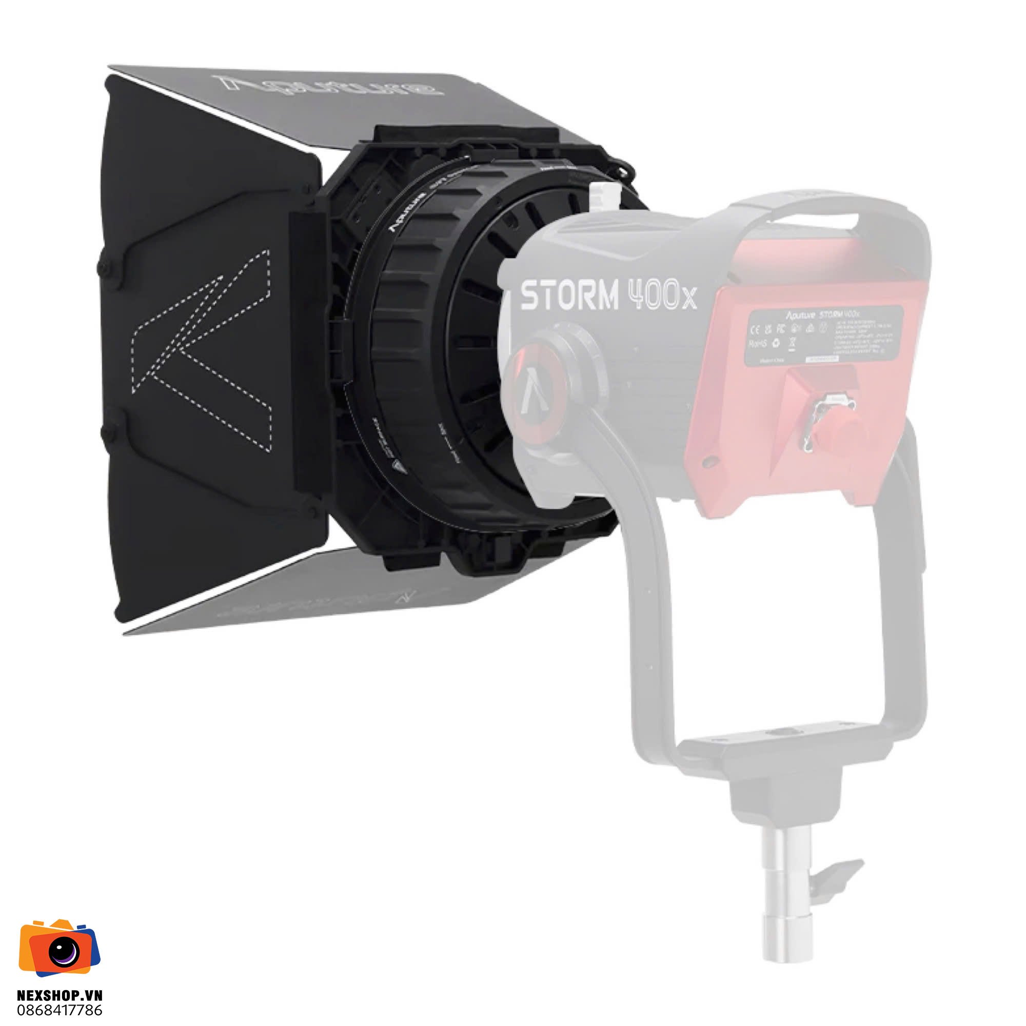 Aputure CF7 Fresnel & Barndoors Kit | Chính Hãng