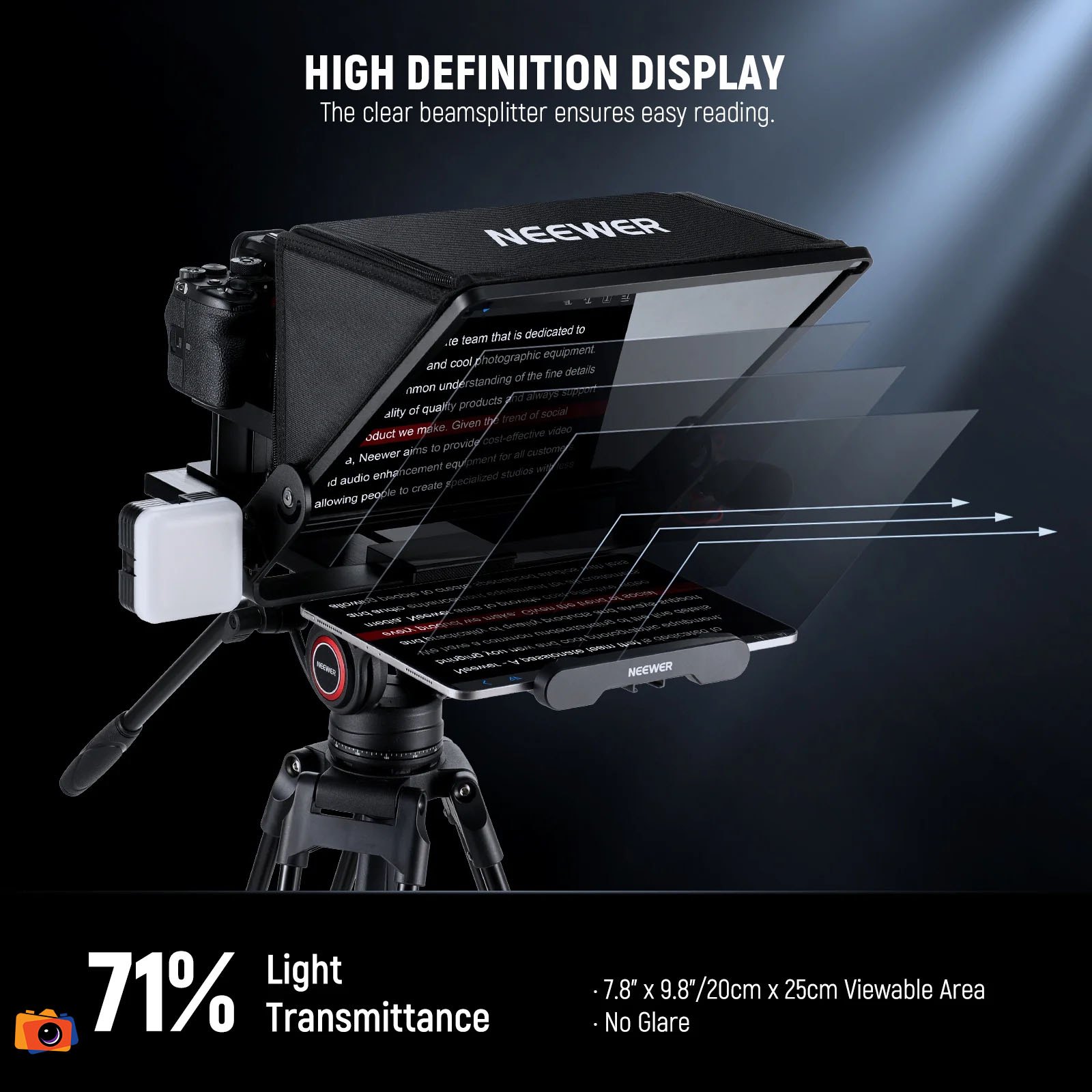 Máy nhắc chữ điều khiển từ xa NEEWER X14 III Remote Teleprompter | Chính Hãng