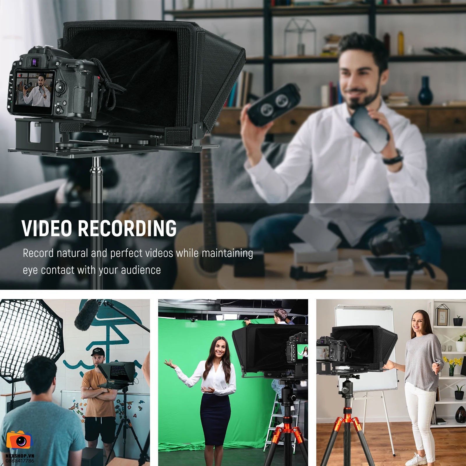 Máy Nhắc Chữ Điều Khiển Từ Xa NEEWER X12 Remote Teleprompter | Chính Hãng