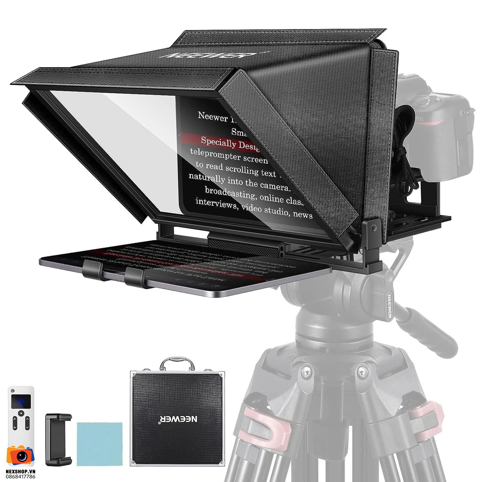 Máy Nhắc Chữ Điều Khiển Từ Xa NEEWER X12 Remote Teleprompter | Chính Hãng