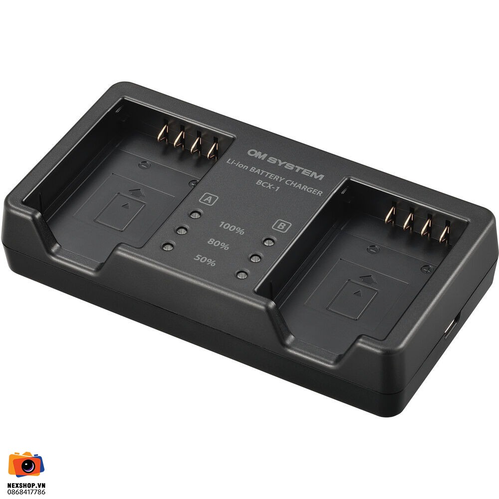 Bộ sạc kèm pin Lithium Ion OM SYSTEM SBCX-1