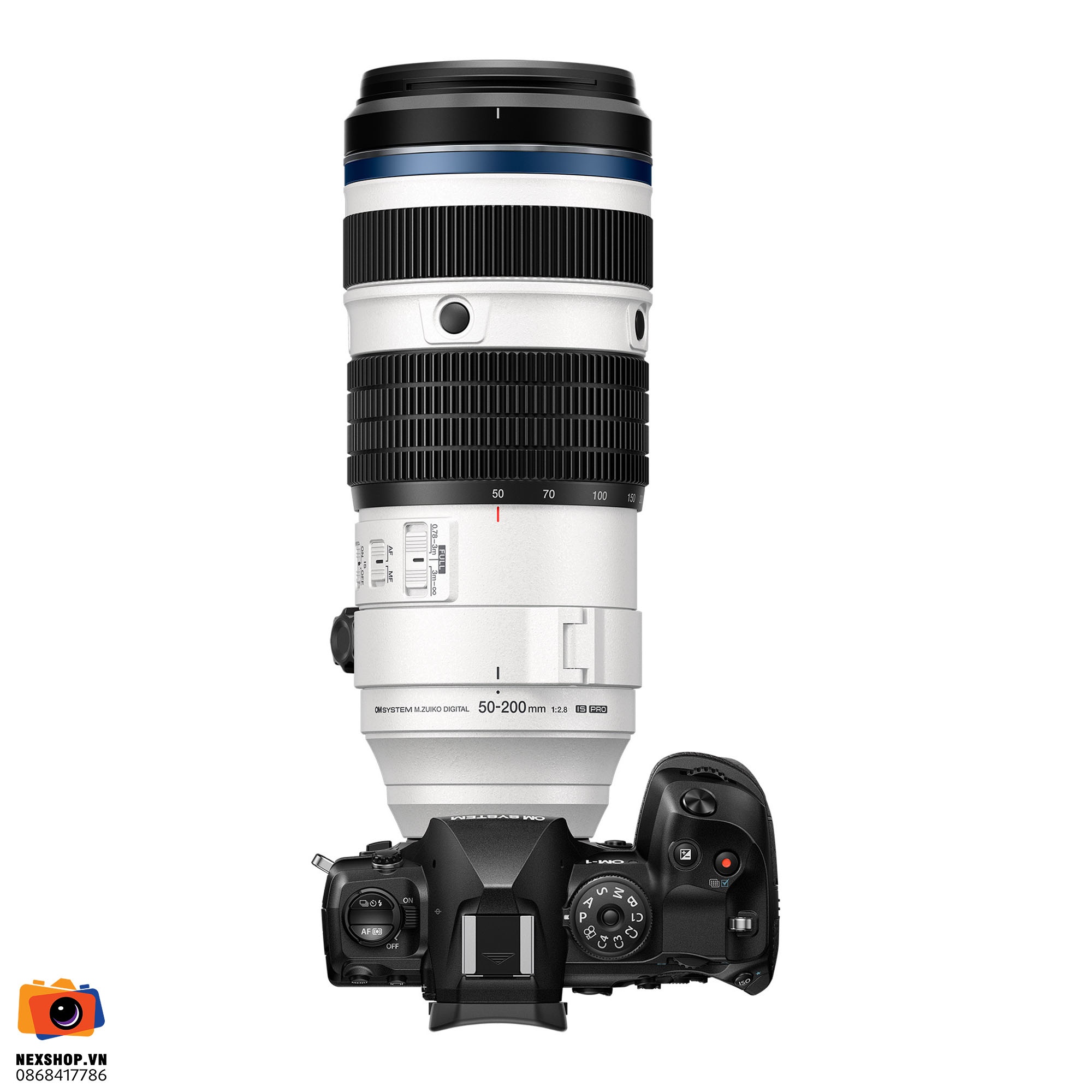 Ống kính OM SYSTEM M.Zuiko Digital ED 50-200mm F2.8 IS PRO | Chính hãng