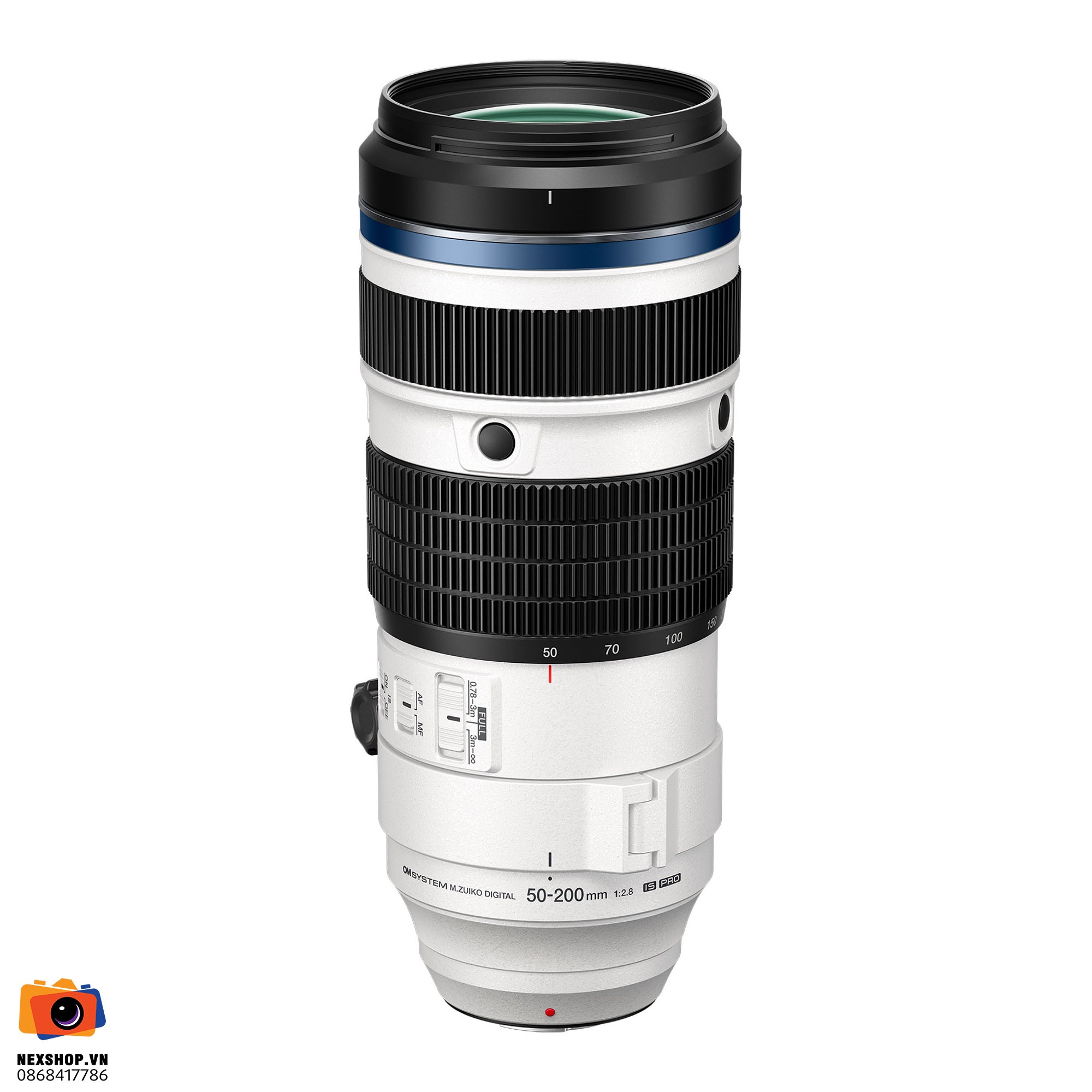 Ống kính OM SYSTEM M.Zuiko Digital ED 50-200mm F2.8 IS PRO | Chính hãng