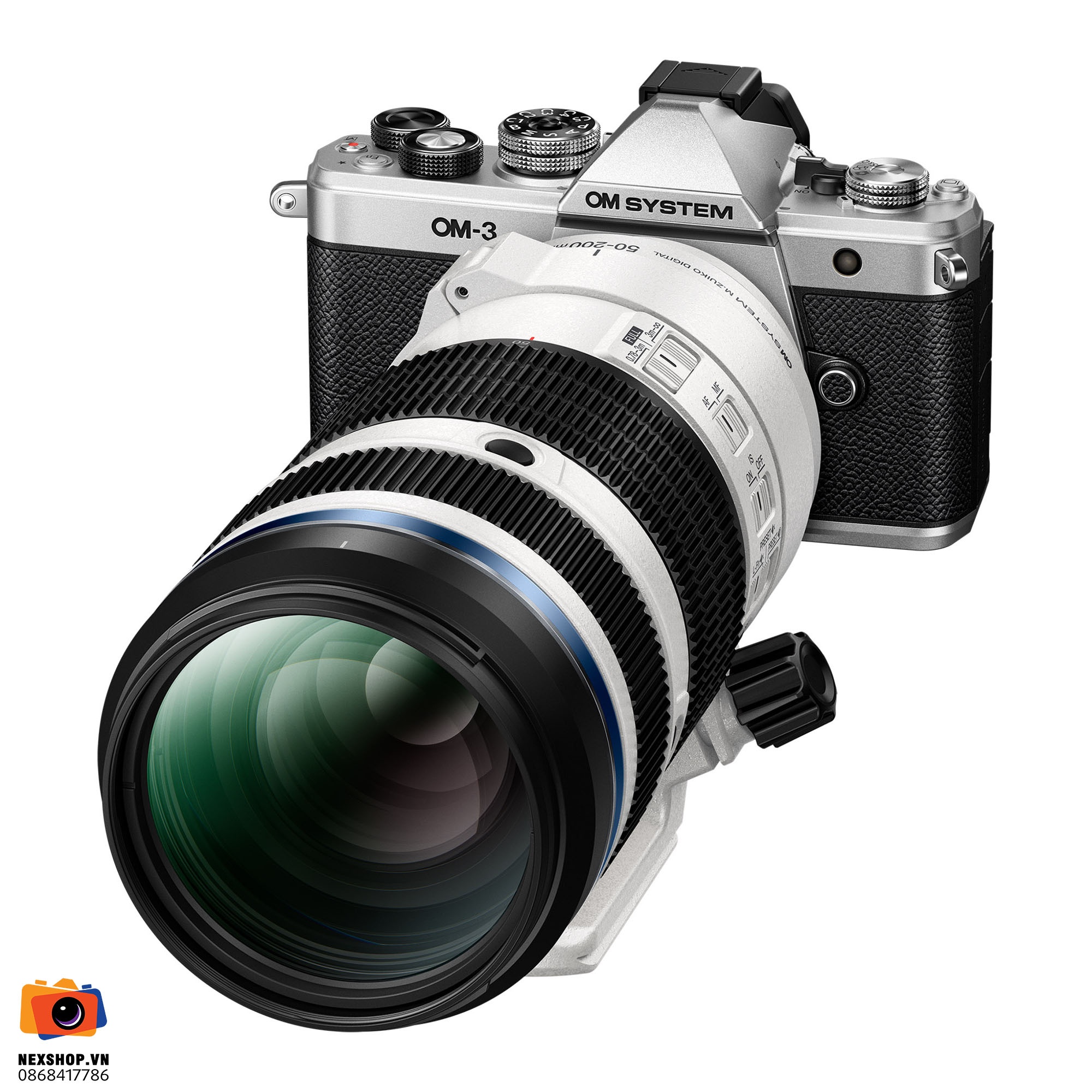 Ống kính OM SYSTEM M.Zuiko Digital ED 50-200mm F2.8 IS PRO | Chính hãng