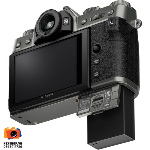 Máy ảnh Fujifilm X-T30 III | Màu Than Bạc | Hàng chính hãng