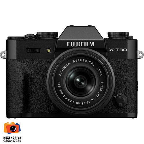Máy ảnh Fujifilm X-T30 III 13-33mm f/3.5-6.3 Kit | Màu Đen | Hàng chính hãng