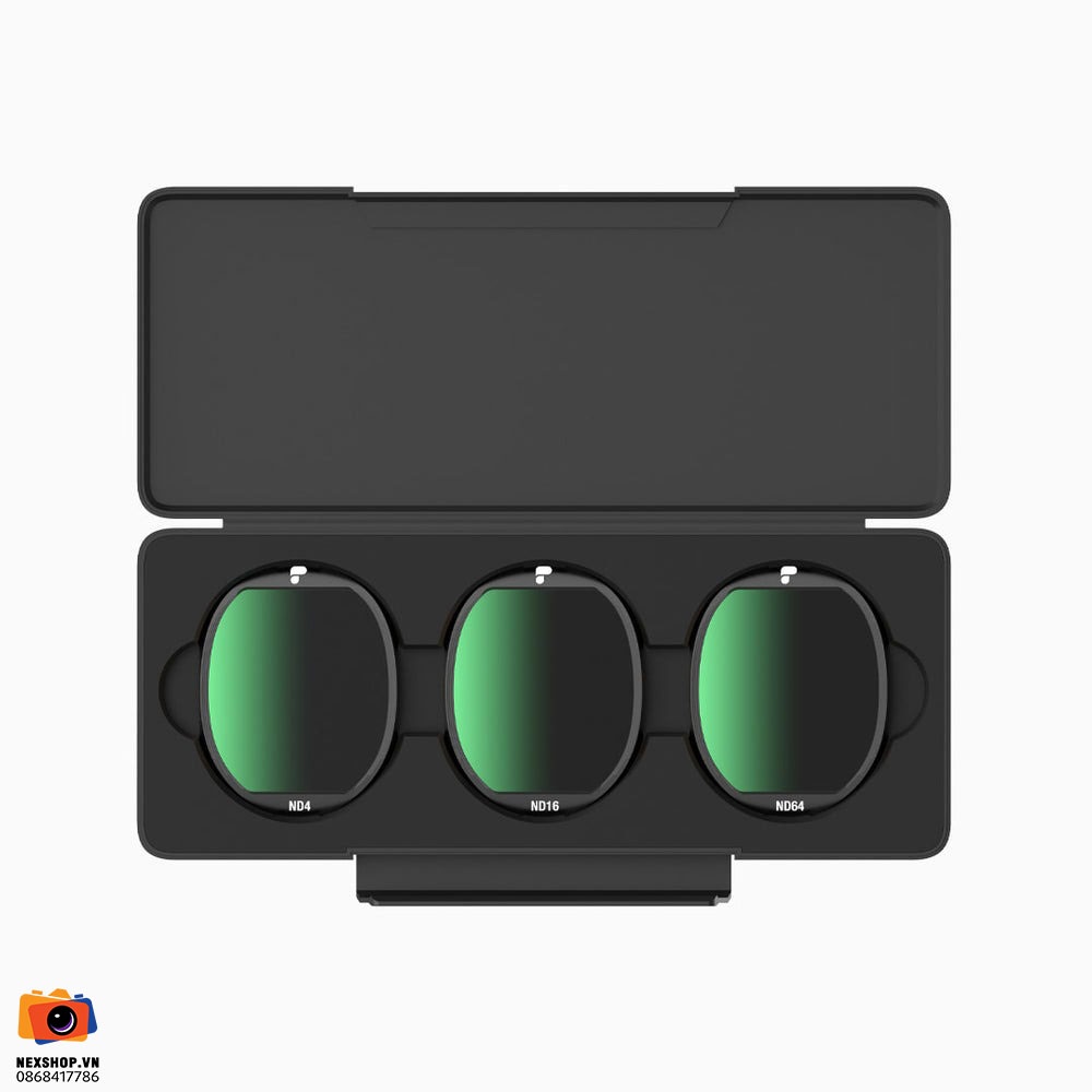 Kính lọc Polarpro Shutter Collection cho DJI Mavic 4 Pro( Bộ 3 Filter ND4 + ND16 + ND64 ) | Chính hãng