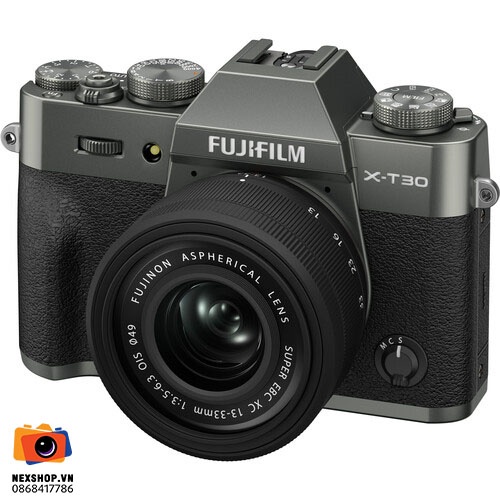 Máy ảnh Fujifilm X-T30 III 13-33mm f/3.5-6.3 Kit | Màu Than Bạc | Hàng chính hãng