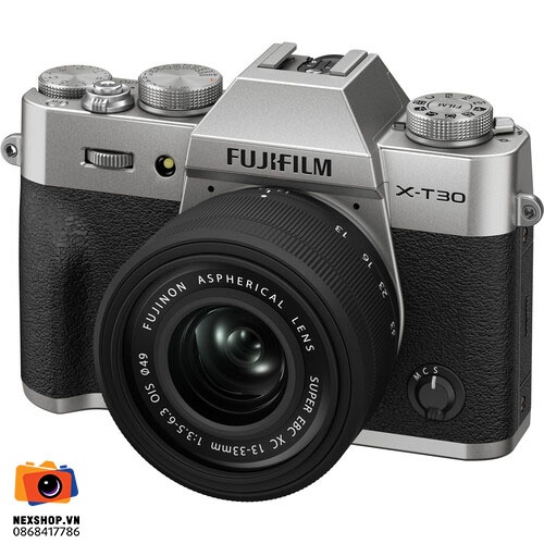 Máy ảnh Fujifilm X-T30 III 13-33mm f/3.5-6.3 Kit | Màu Bạc | Hàng chính hãng