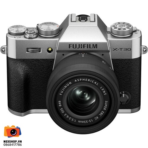 Máy ảnh Fujifilm X-T30 III 13-33mm f/3.5-6.3 Kit | Màu Bạc | Hàng chính hãng