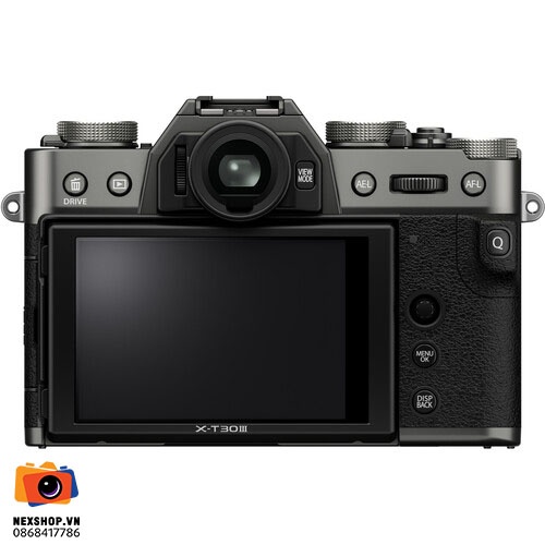 Máy ảnh Fujifilm X-T30 III | Màu Than Bạc | Hàng chính hãng