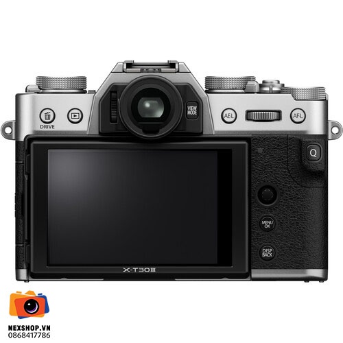 Máy ảnh Fujifilm X-T30 III | Màu Bạc | Hàng chính hãng