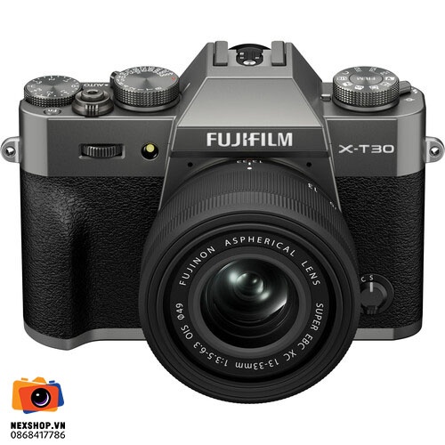 Máy ảnh Fujifilm X-T30 III 13-33mm f/3.5-6.3 Kit | Màu Than Bạc | Hàng chính hãng