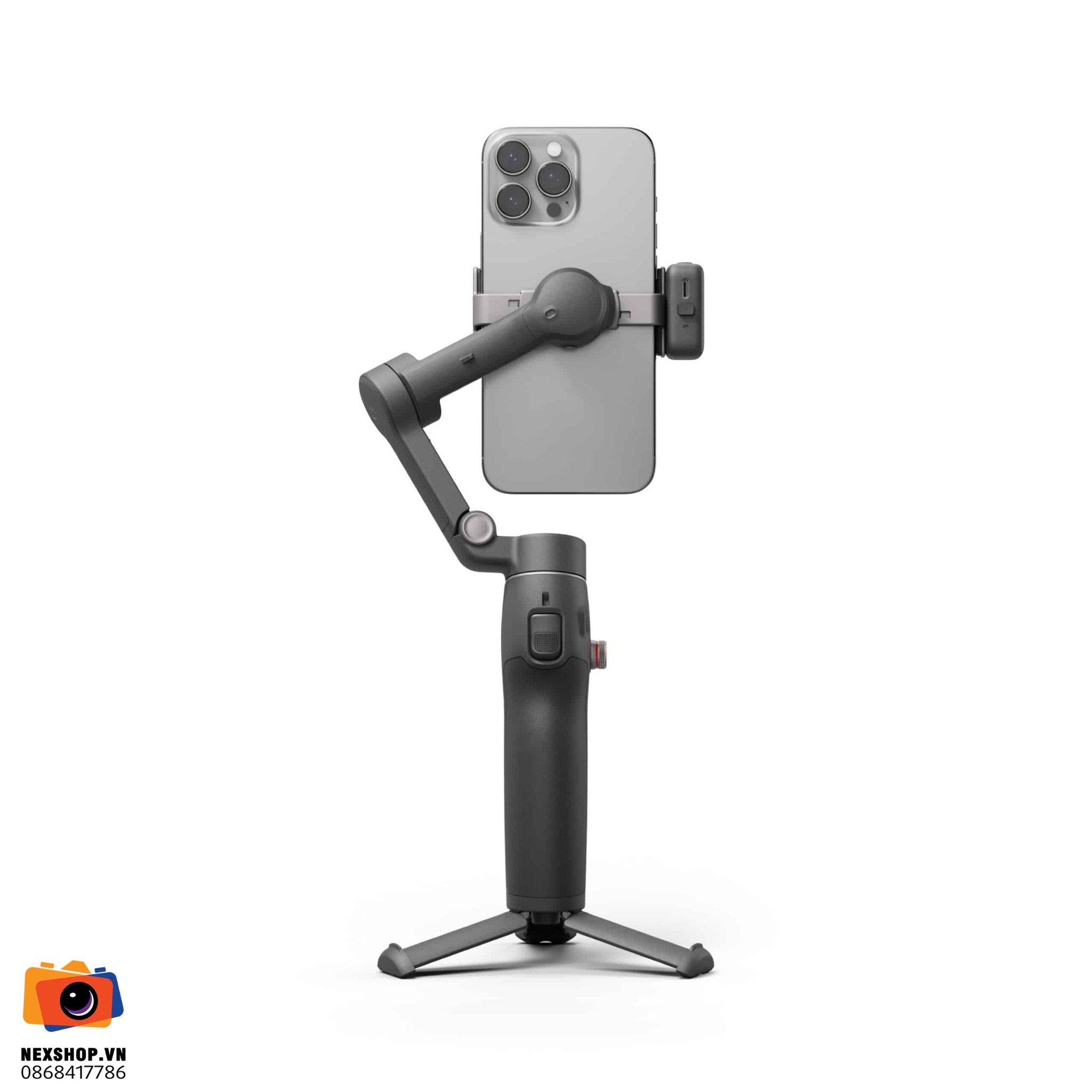 DJI Osmo Mobile 8 | Gimbal chống rung điện thoại chính hãng - khả năng kết nối thiết bị