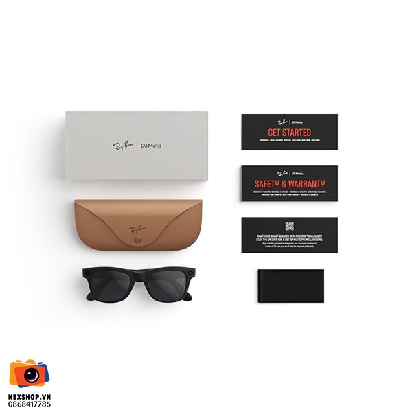 Kính Meta Ray-Ban Wayfarer Gen 2 | Matte Black/Grey Transition