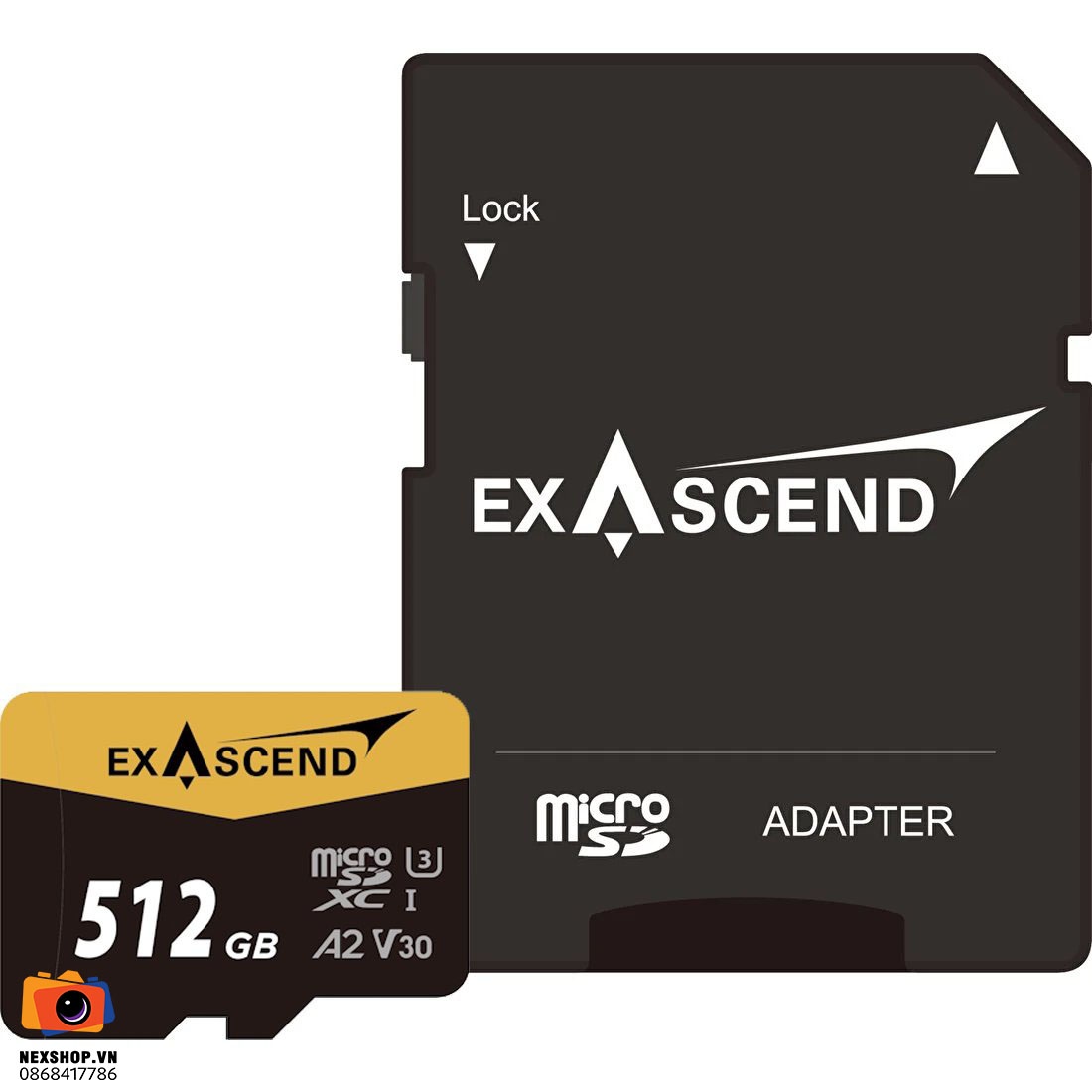 THẺ NHỚ MICRO-SD V30 - CATALYST - 512GB HIỆU EXASCEND