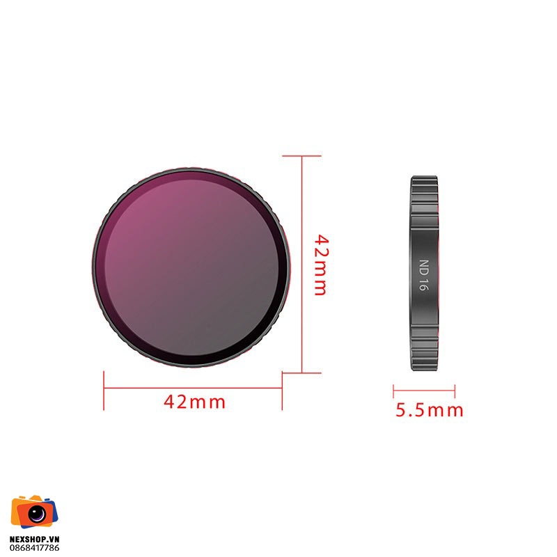 Bộ 4 Filter STARTRC cho DJI OSMO ACTION 6 | CPL, ND8, ND16, ND32 - khả năng kết nối thiết bị