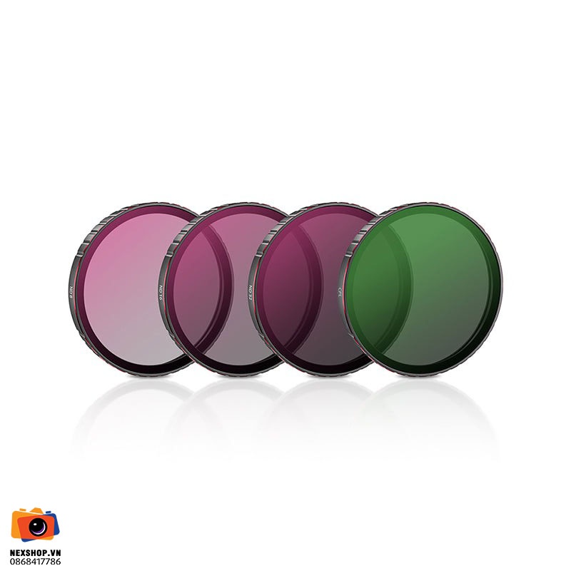 Bộ 4 Filter STARTRC cho DJI OSMO ACTION 6 | CPL, ND8, ND16, ND32 - thiết kế và phụ kiện