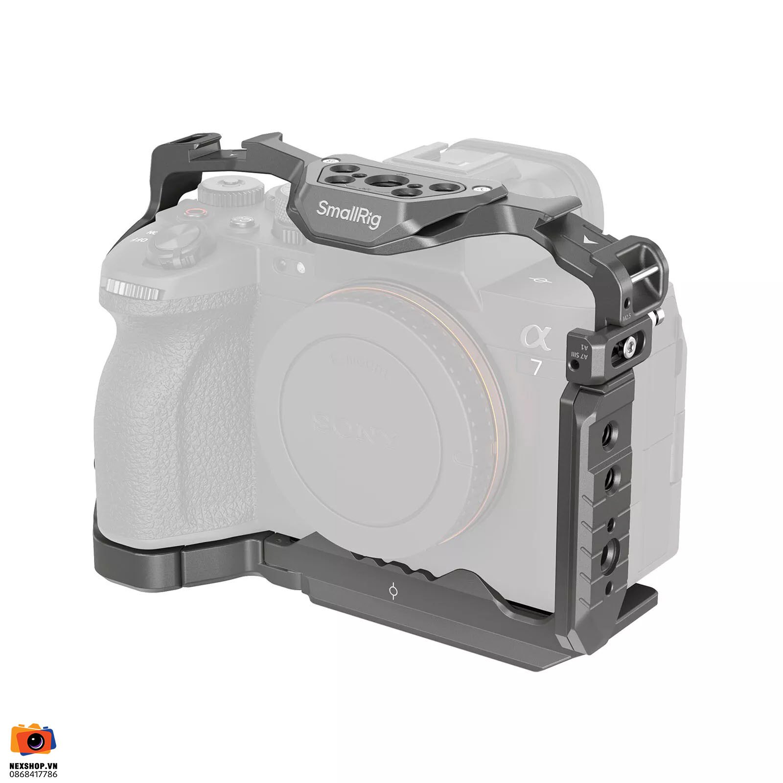 Cage SMALLRIG HawkLock QR cho Sony A7RV/A7IV/A1 | Chính hãng - chi tiết sản phẩm