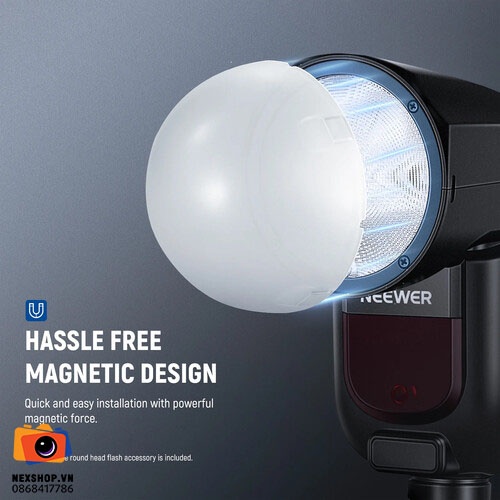 Diffuser Dome for Neewer Z1 Flash | Chính hãng