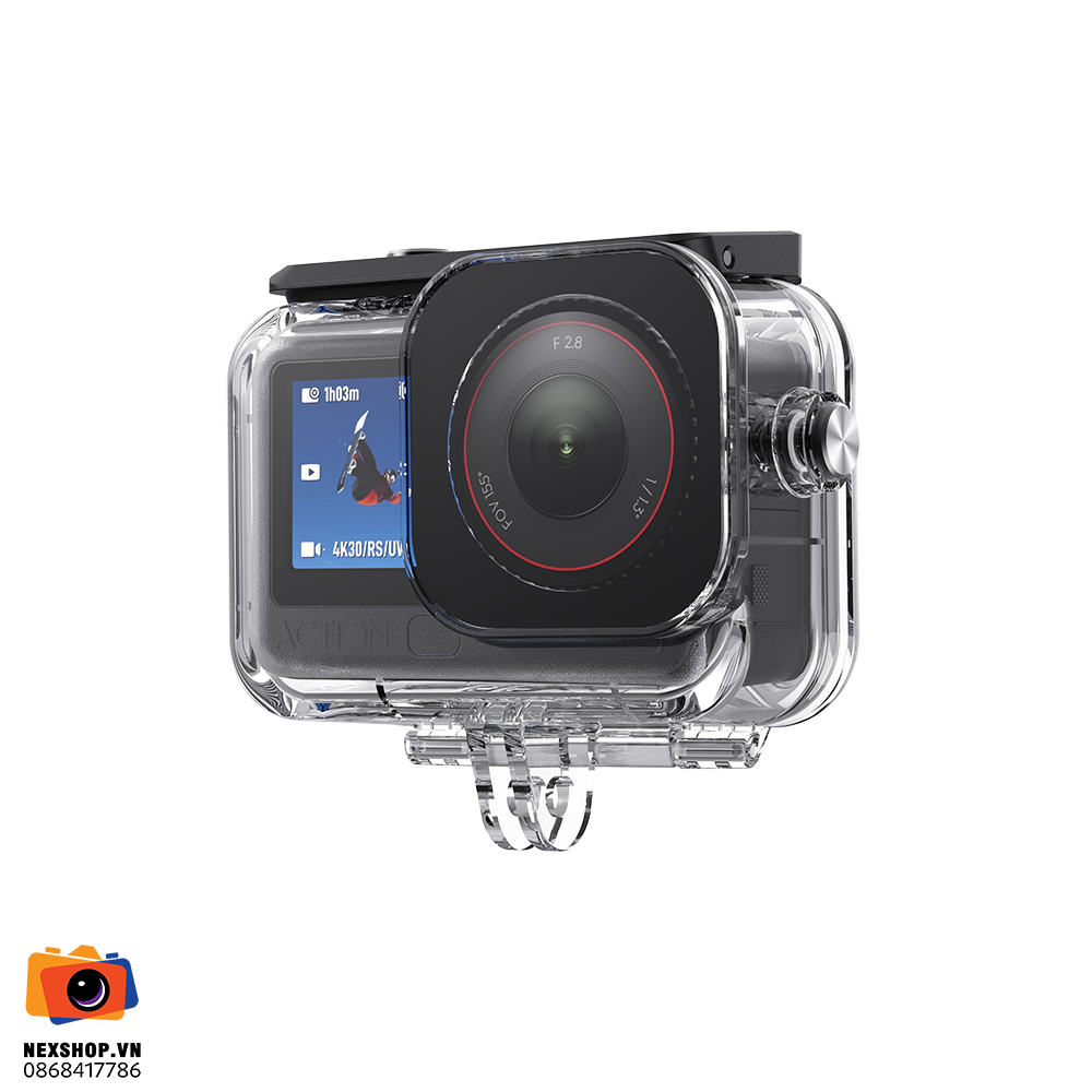 Ốp Lót Nước TELESIN cho DJI Osmo Action 6 | Chính hãng - thiết kế và phụ kiện