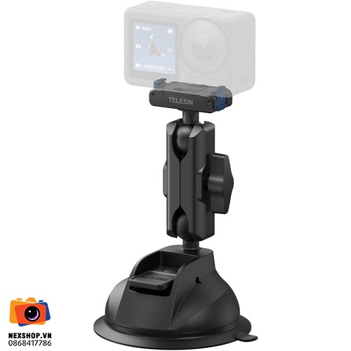 TELESIN Power Suction Cup Mount for DJI Osmo Action 3/4/5pro