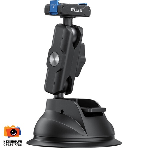 TELESIN Power Suction Cup Mount for DJI Osmo Action 3/4/5pro