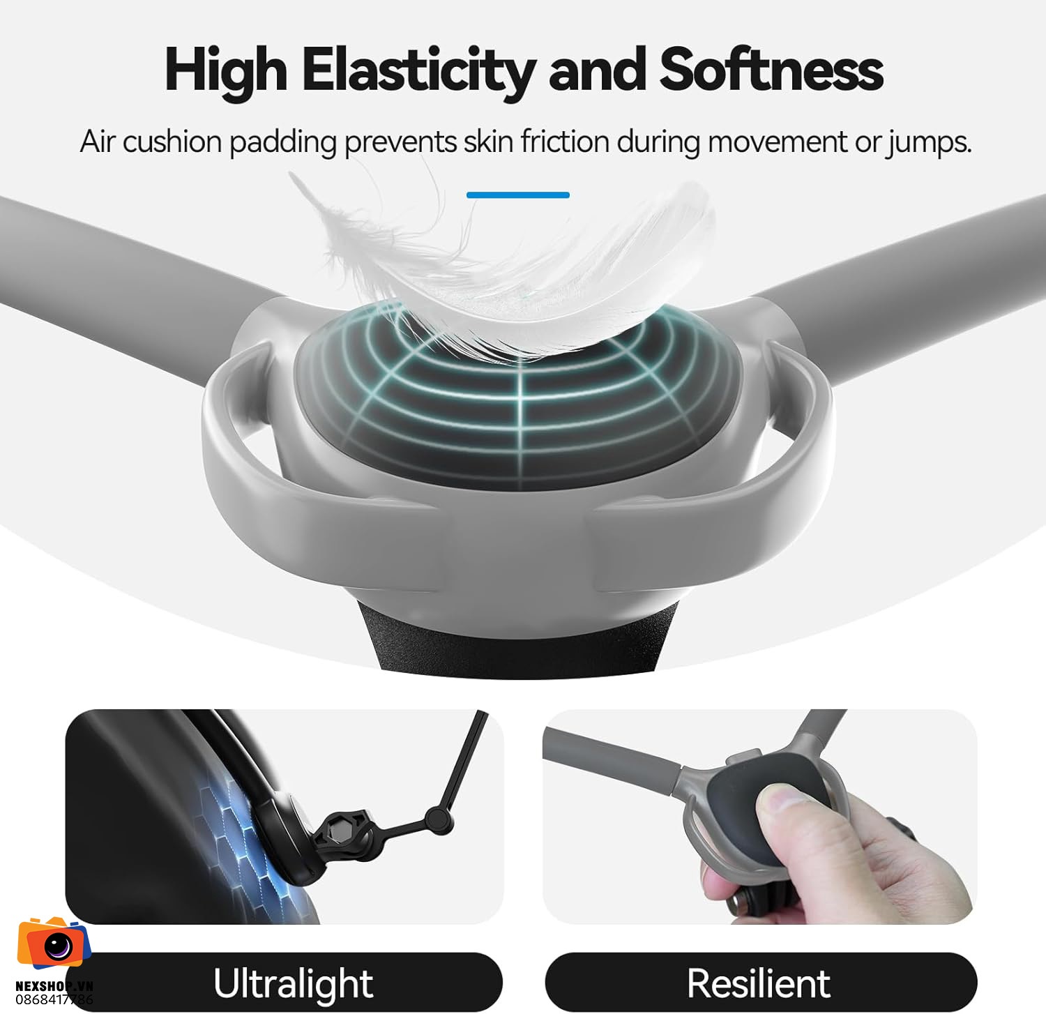 Dây đeo cổ TELESIN cho Action Camera Neck Mount SE2.0 (Grey)