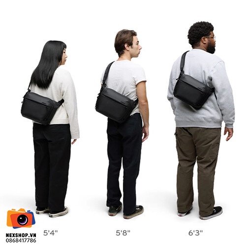 Peak Design Everyday Sling v3 | 6L, Black | Chính hãng