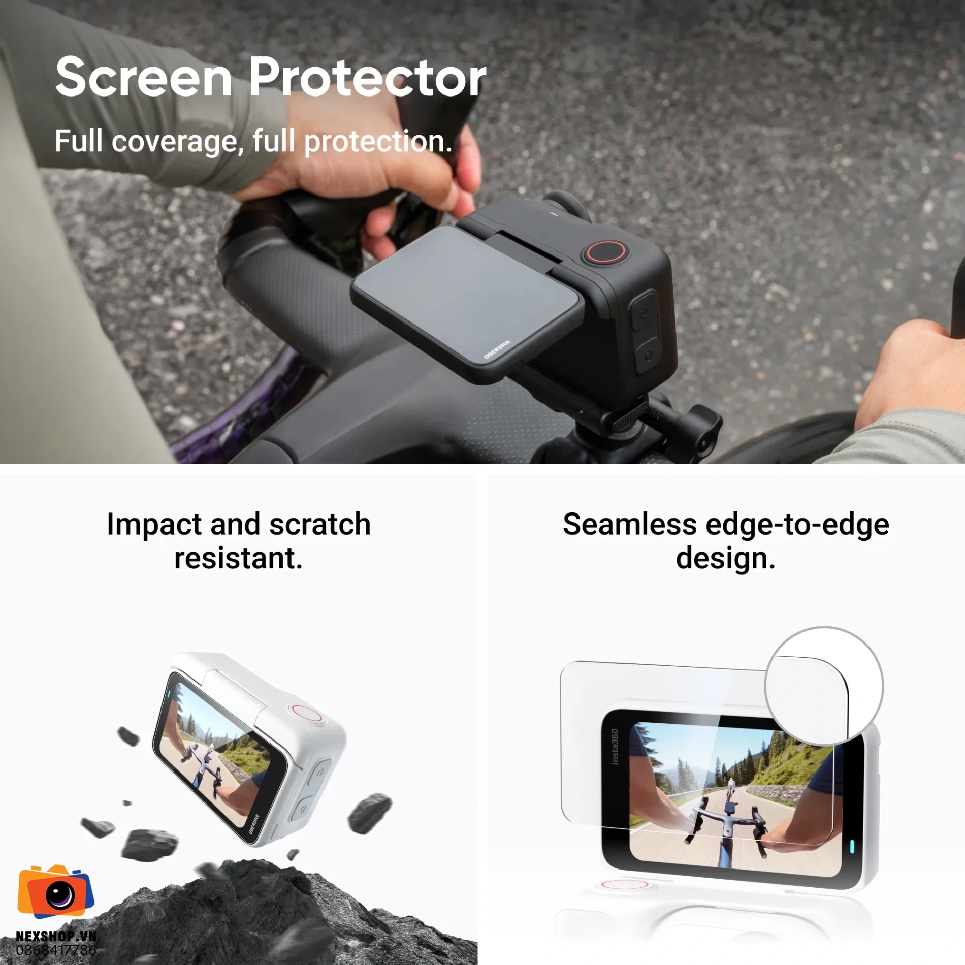 Insta360 GO Ultra Premium Cycling Bundle | Midnight Black | Chính hãng