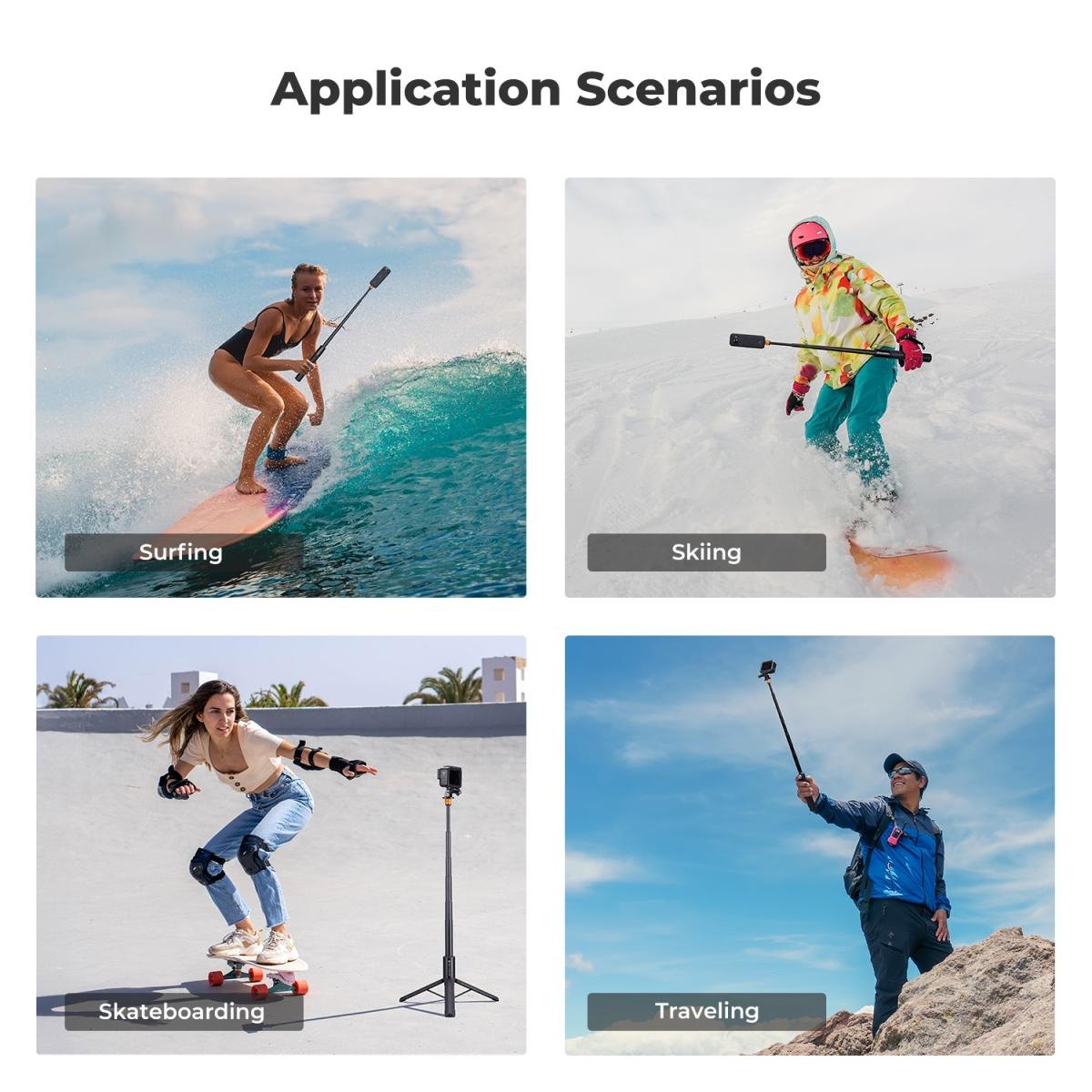 KNF Concept Invisible Selfie Stick-120cm