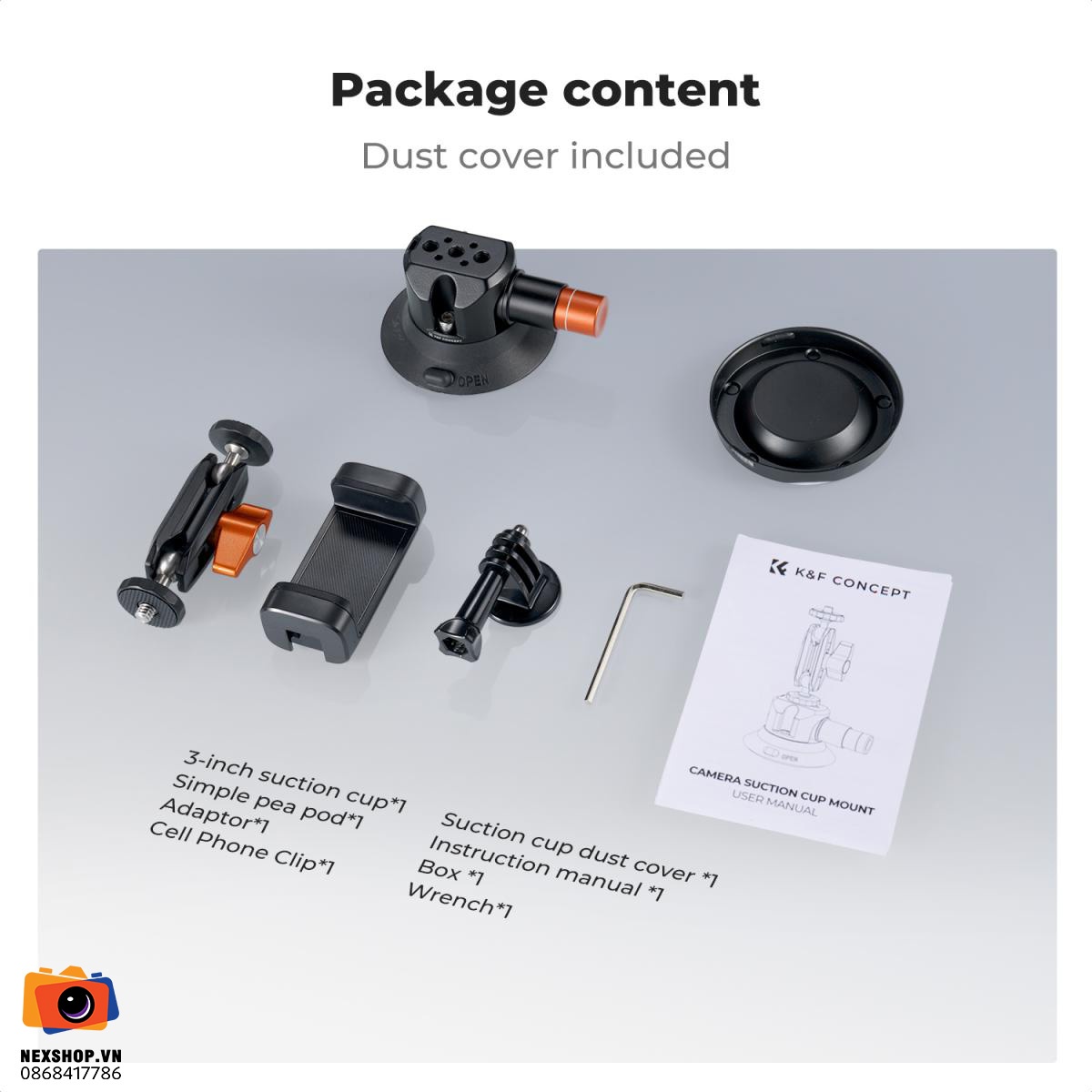 Suction Cup KNF Concept 3