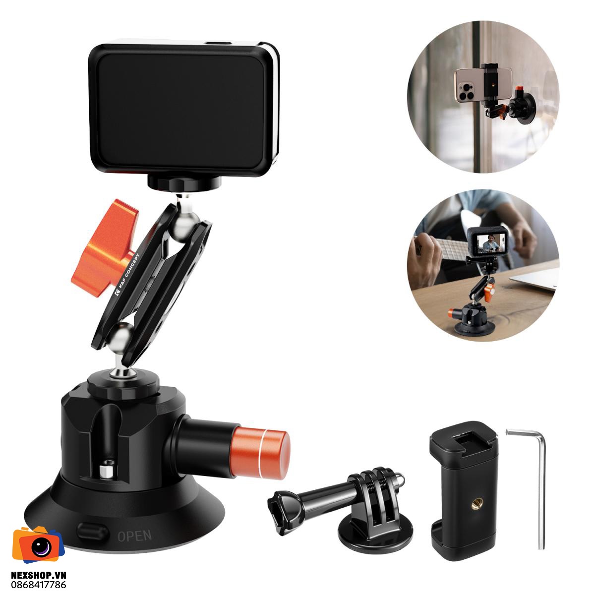 Suction Cup KNF Concept 3" MS44