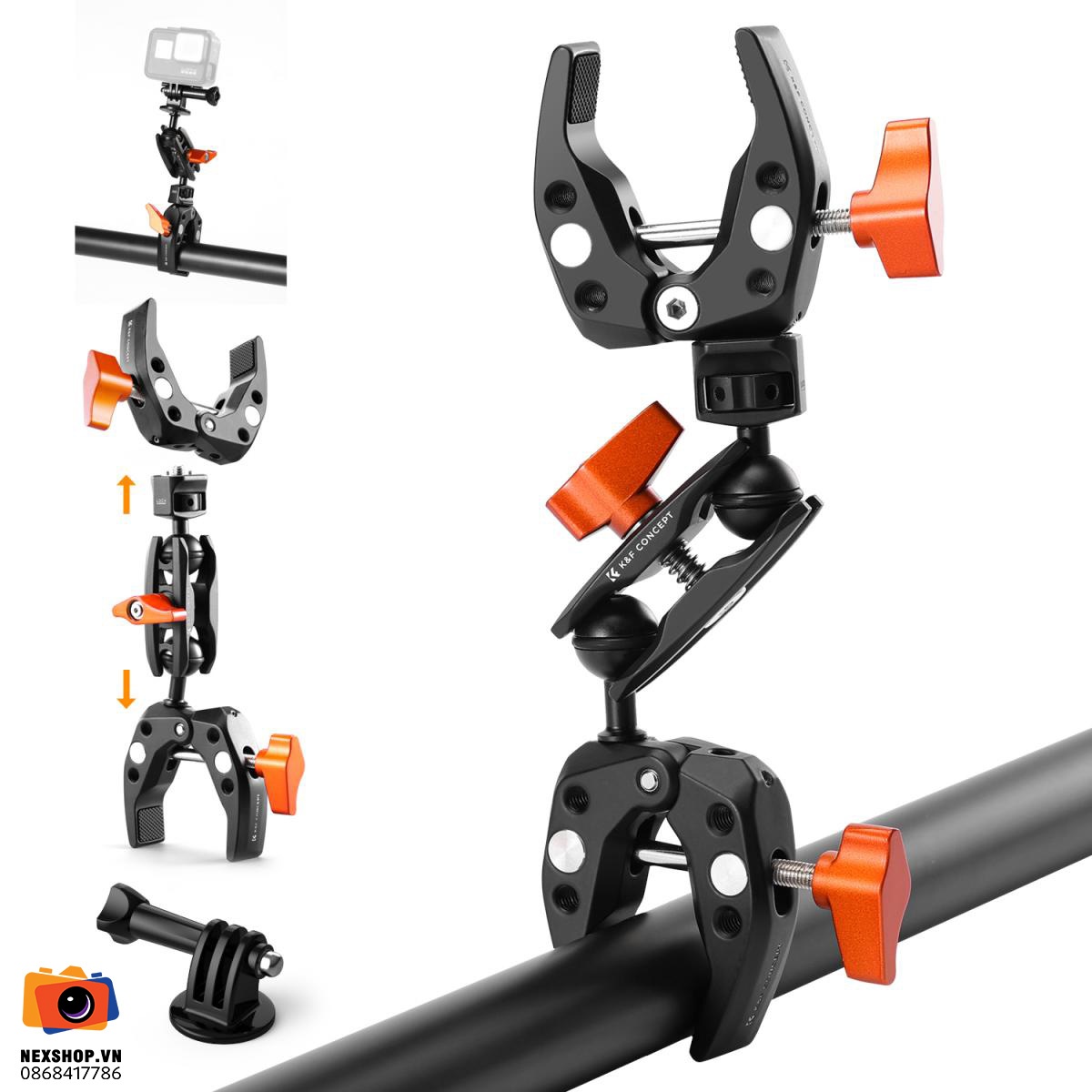Kẹp đa năng KNF Concept MS25 Super Clamp