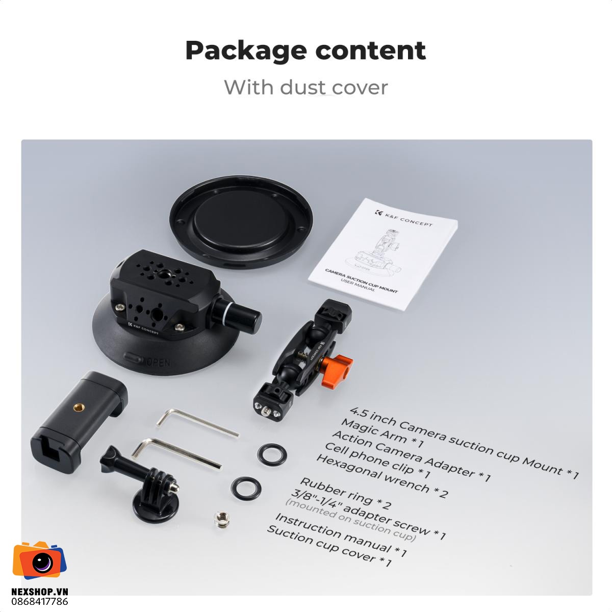 Suction Cup KNF Concept 4.5