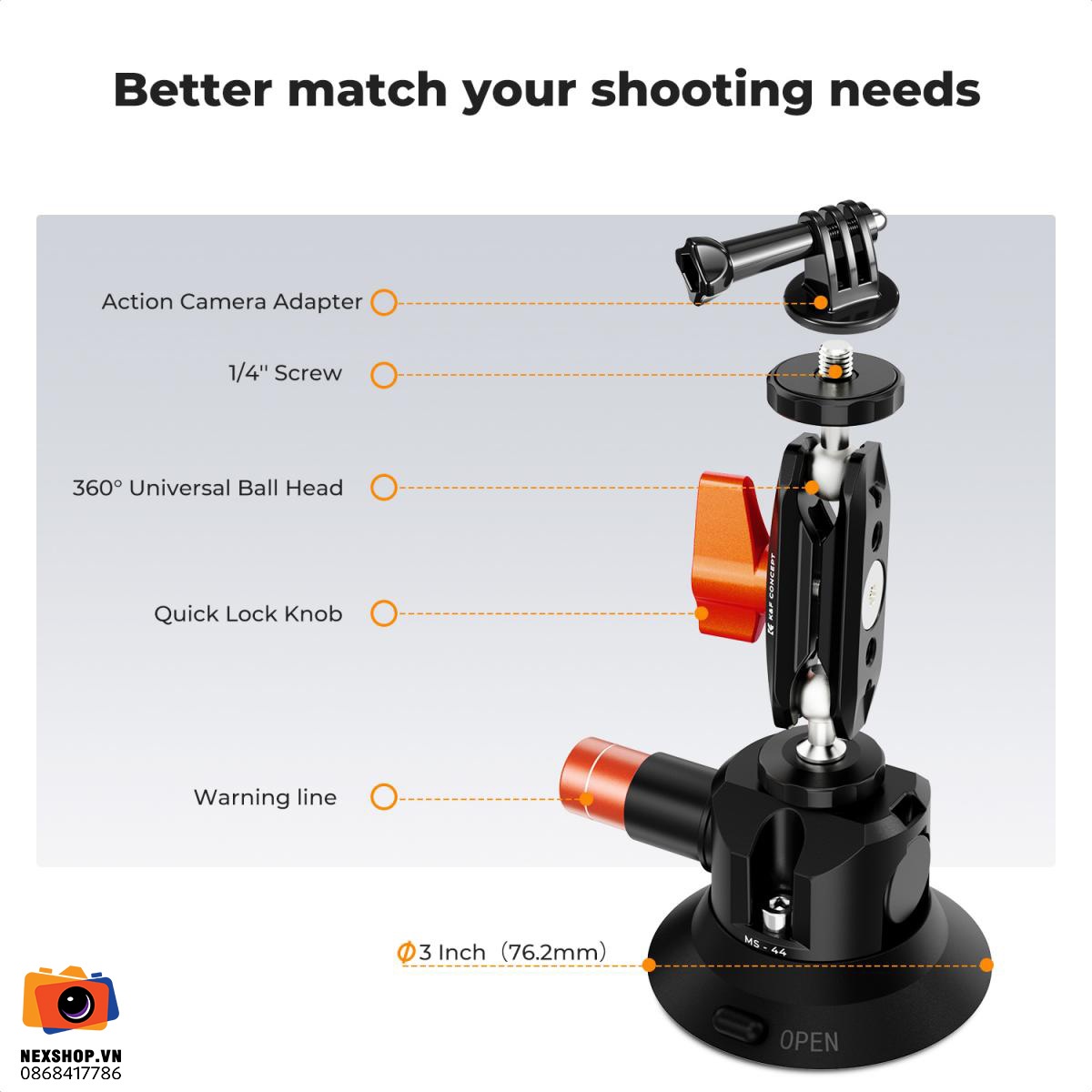 Suction Cup KNF Concept 3
