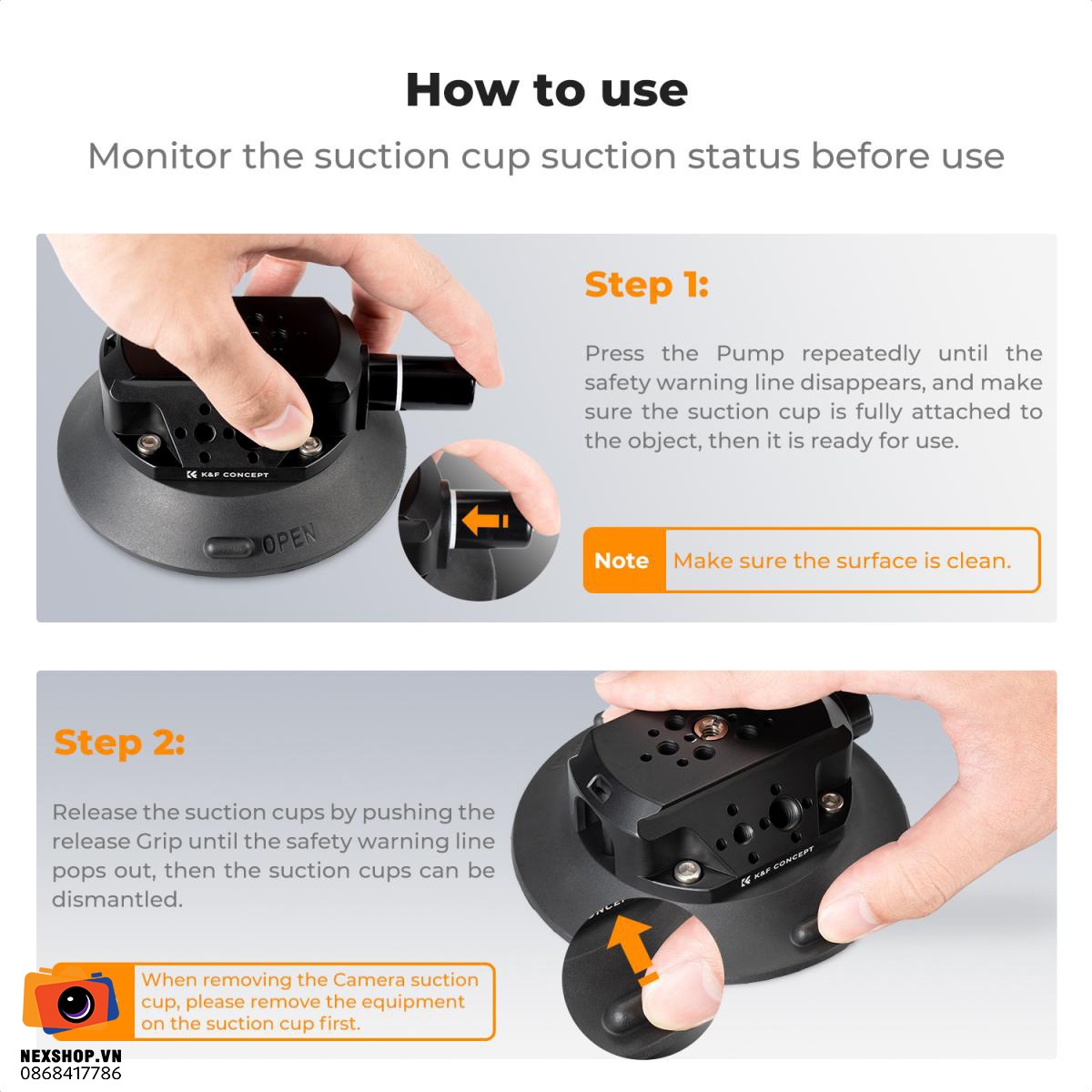 Suction Cup KNF Concept 4.5