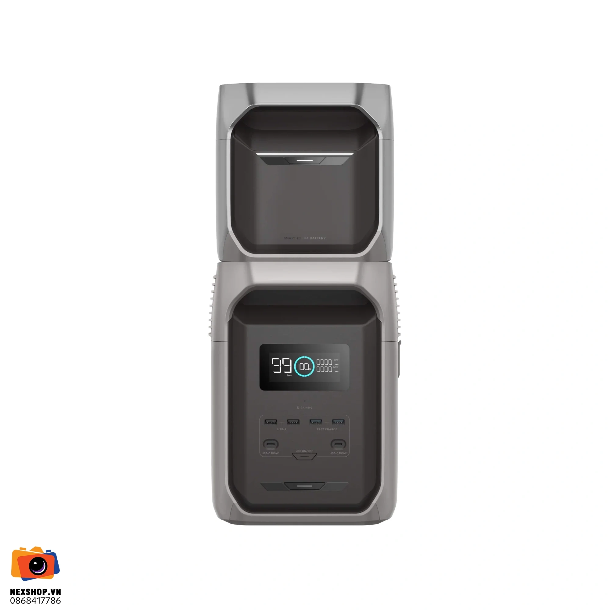 Trạm điện di động EcoFlow Delta 3 1500 | 1536Wh 1800W | Chính hãng | FullVAT