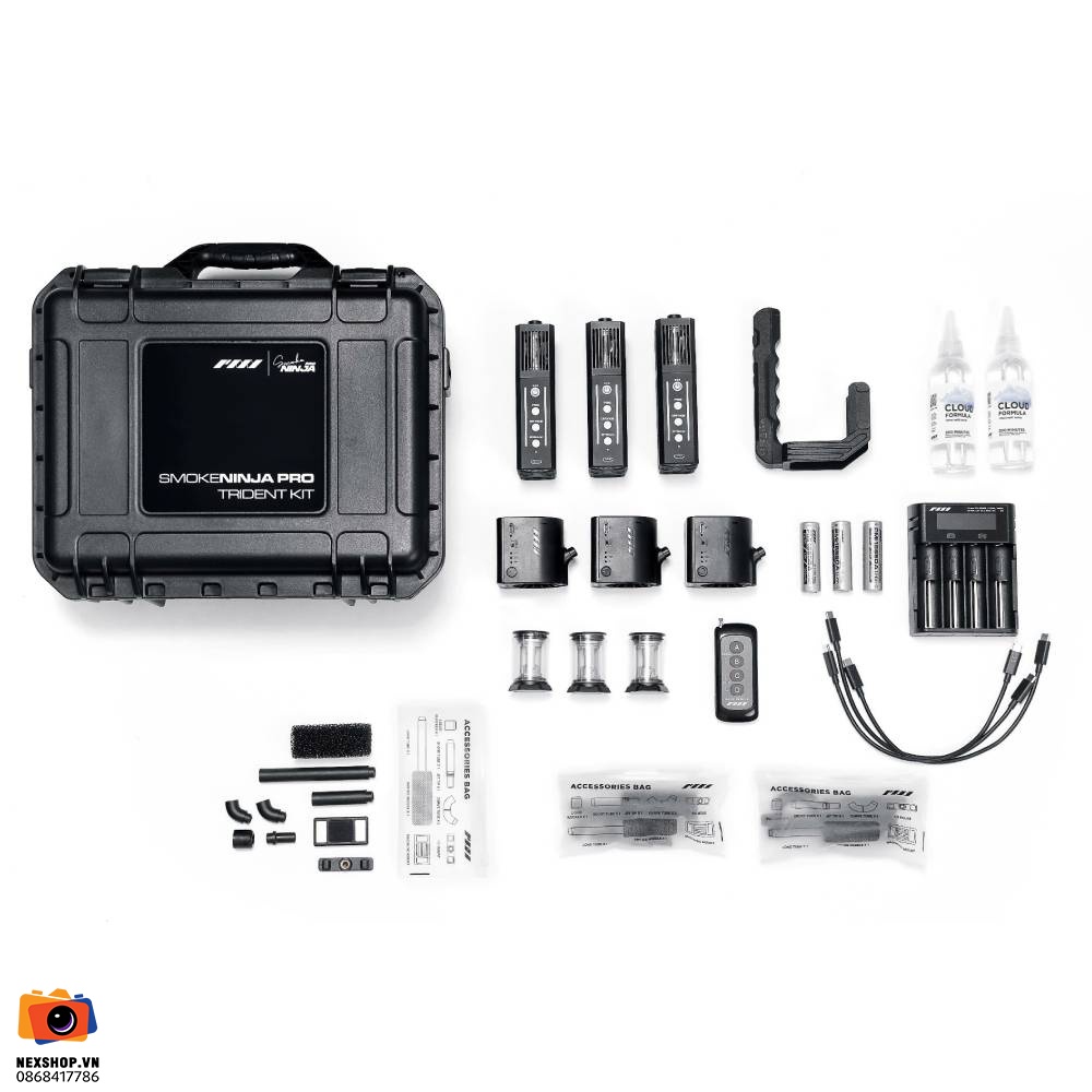 Máy tạo khói PMI SmokeNINJA Pro Trident Kit | Chính Hãng