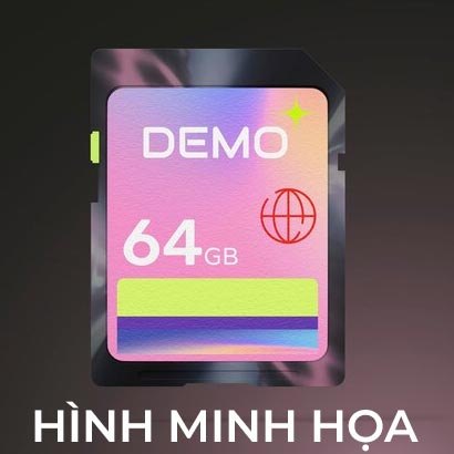 Tặng thẻ SD 64GB