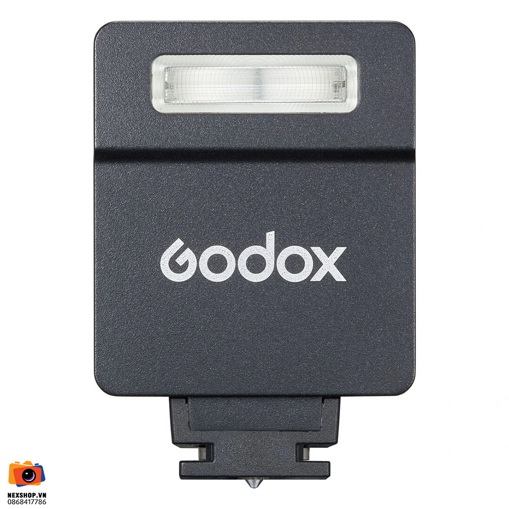 Đèn Flash mini Godox iM22 | Chính hãng - mặt sau và phụ kiện đi kèm