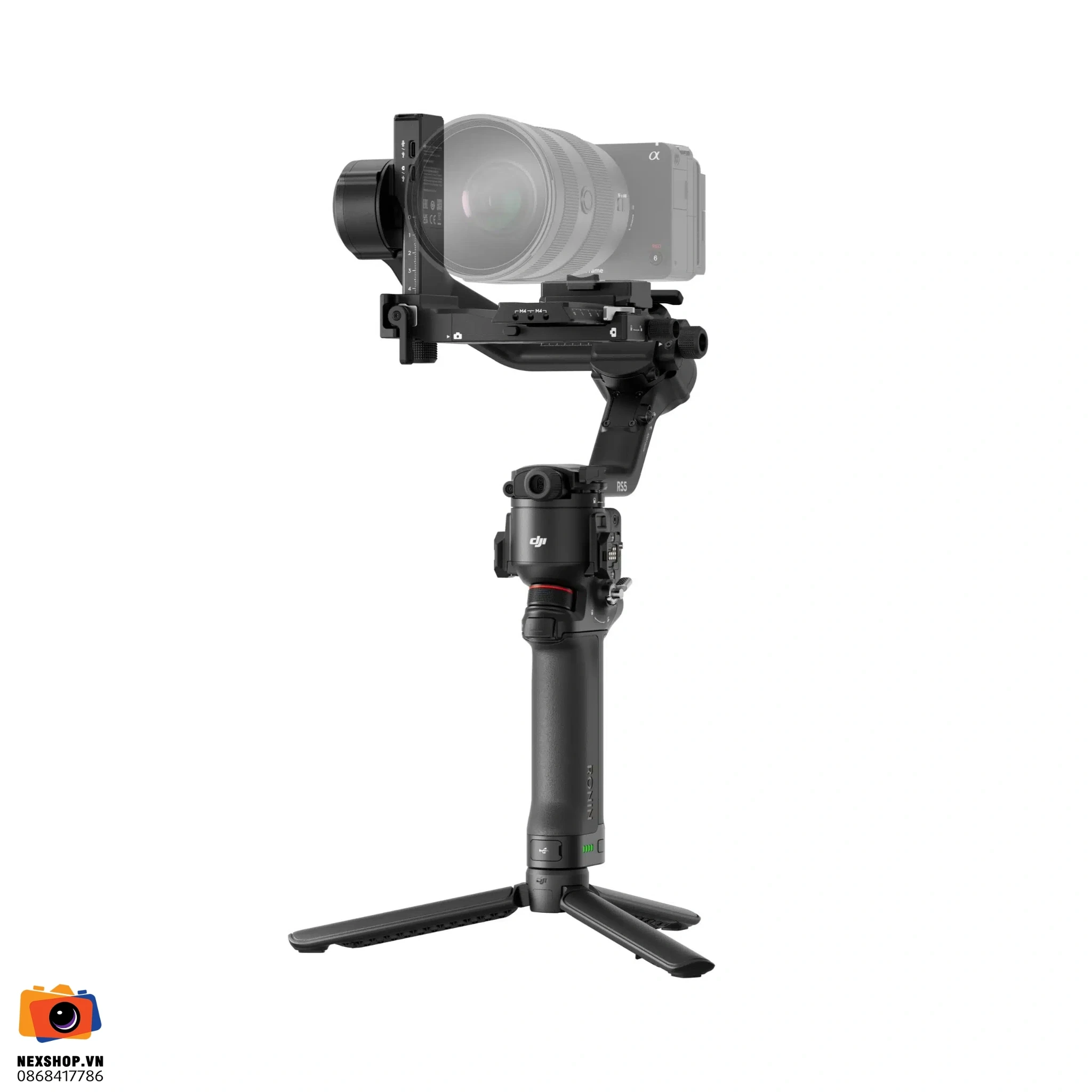 Gimbal DJI RS 5 Combo | Chính hãng, ổn định cao, đa năng - khả năng kết nối thiết bị