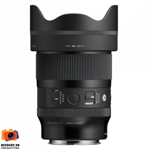 Ống kính Sigma 35MM F1.4 DG II ART | Chính hãng