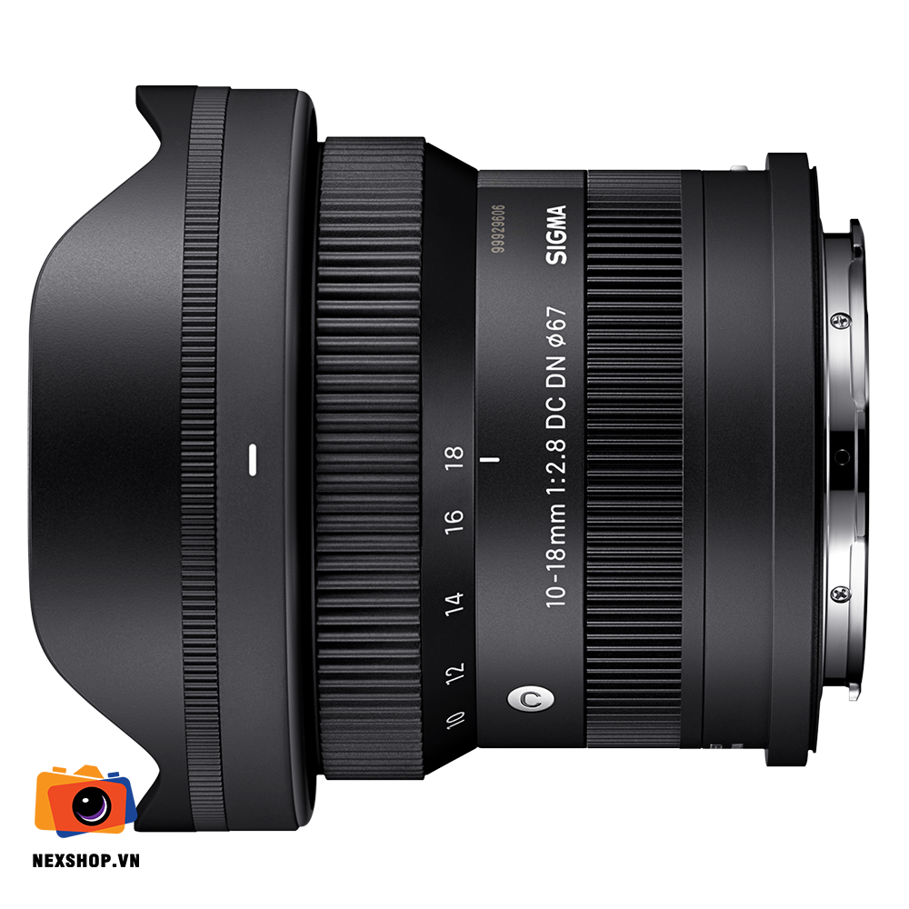 ỐNG KÍNH SIGMA 10-18MM F2.8 DC DN (C) Chính hãng - E-Mount
