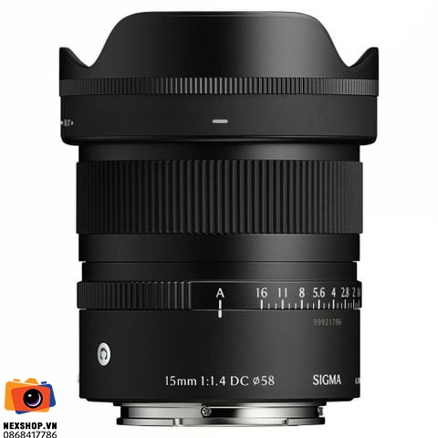 Ống kính Sigma 15mm F1.4 DC Contemporary For Sony E | Chính hãng