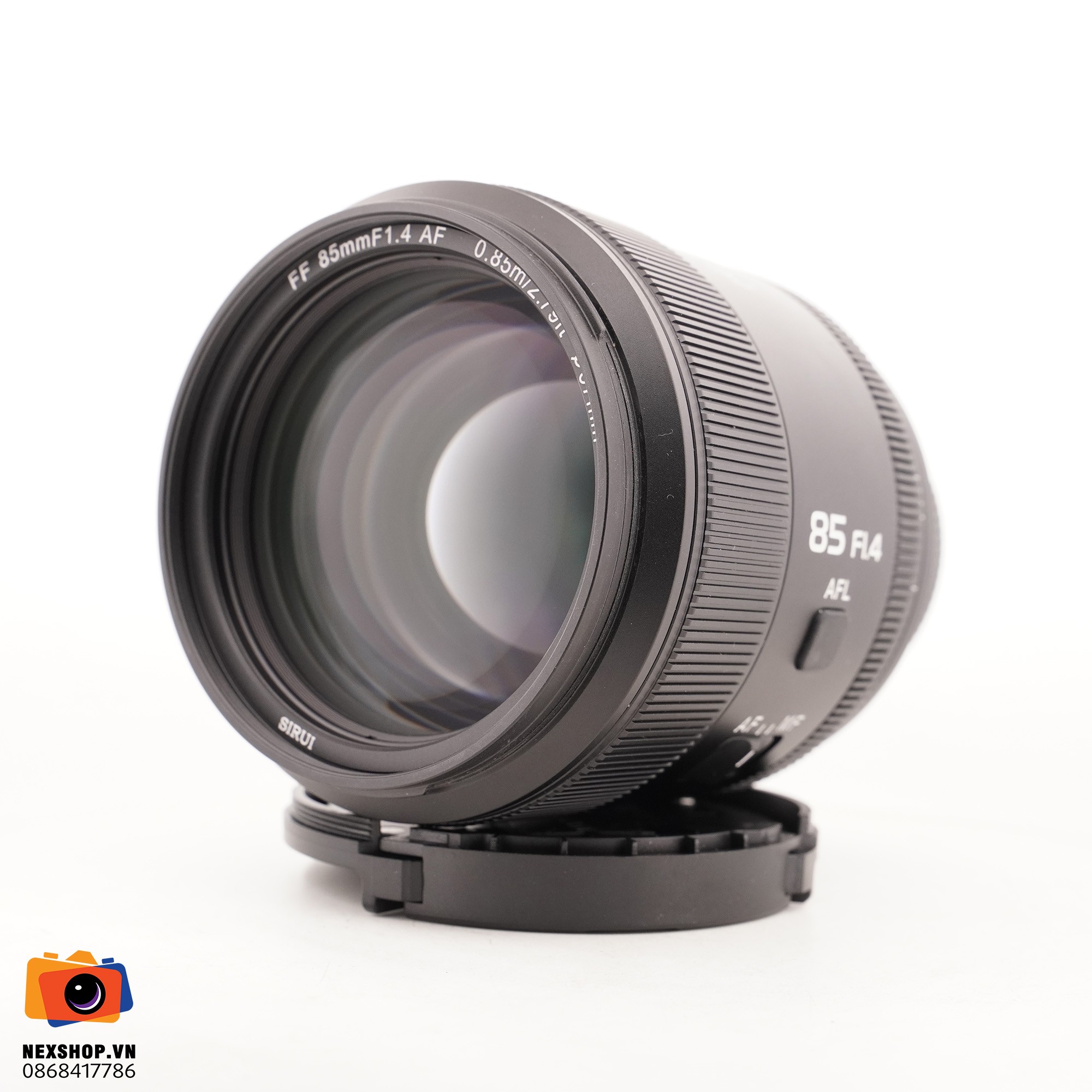 Ống kính Sirui Aurora 85mm f/1.4 Fujifilm XF | Dàng Demo | Chính hãng